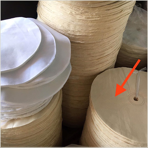 Cloth polishing wheel